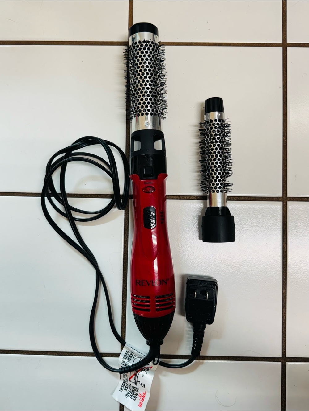 Revlon Red Hot Air Brush with Interchangeable Barrel